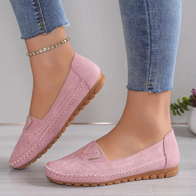 Butterfly Orthopedic Leather Shoes for Women – Lightweight & Anti-Slip