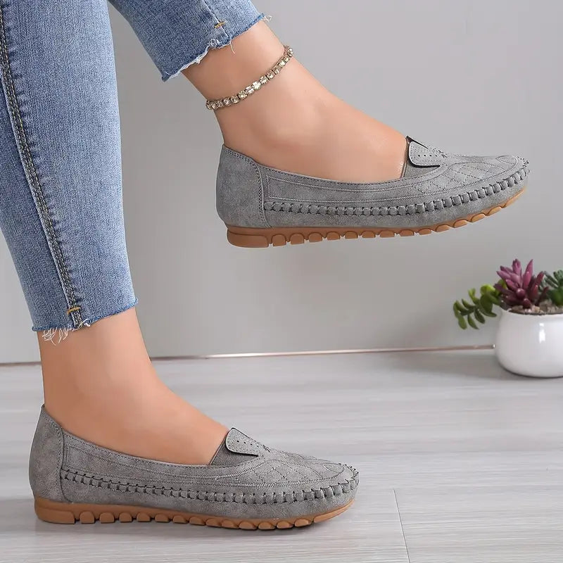 Butterfly Orthopedic Leather Shoes for Women – Lightweight & Anti-Slip