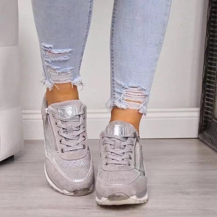 Orthopedic Rhinestone Sneakers for Women