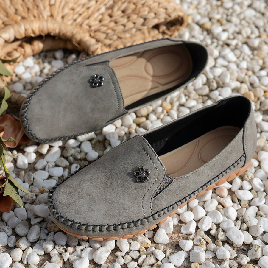 Orthopedic leather shoes, Lightweight, Anti-Slip, Breathable for Women