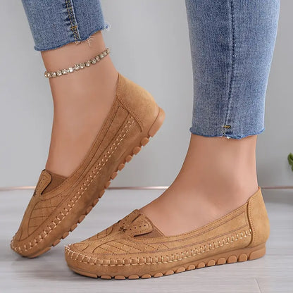 Butterfly Orthopedic Leather Shoes for Women – Lightweight & Anti-Slip
