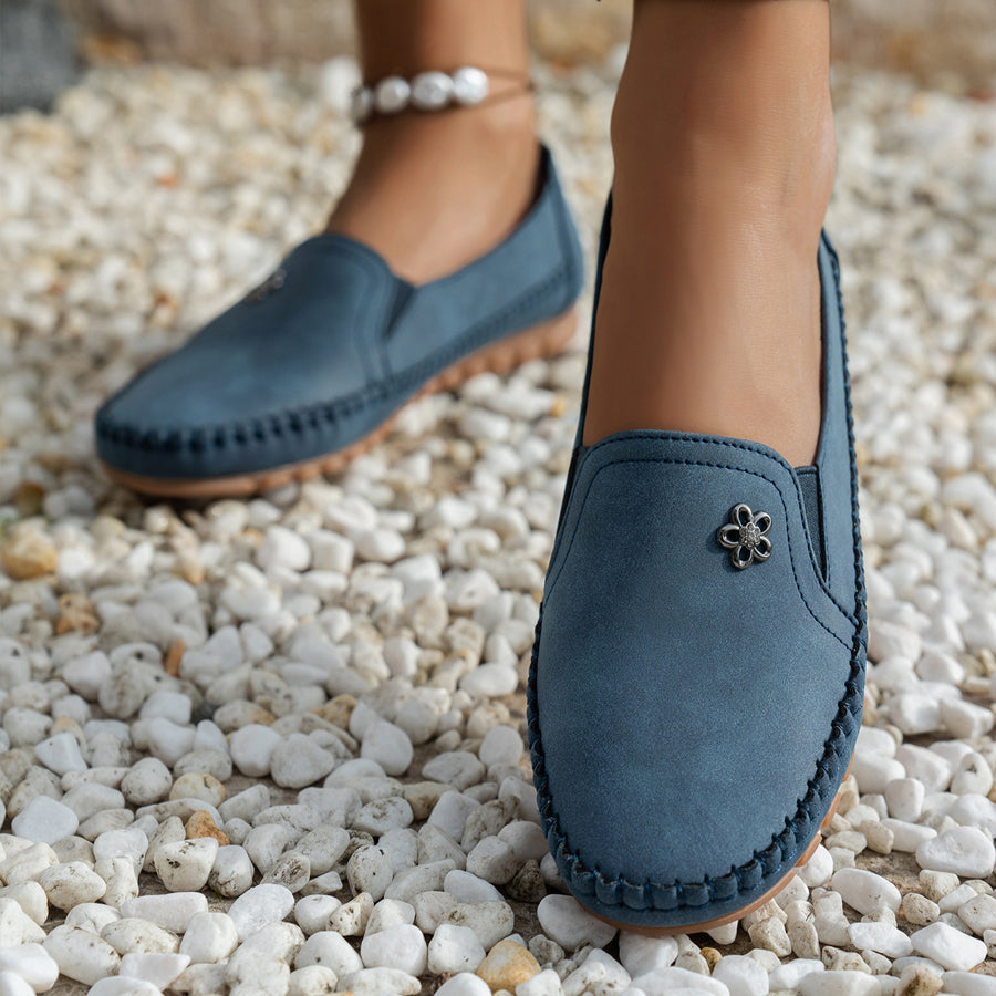 Orthopedic leather shoes, Lightweight, Anti-Slip, Breathable for Women