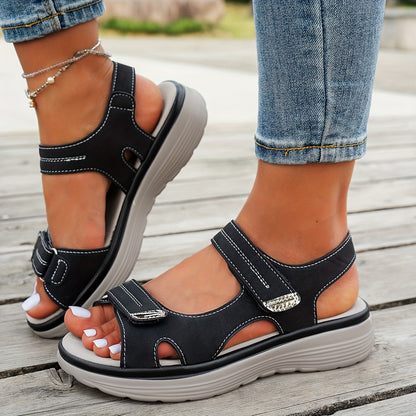 Sandales de coin orthopédique des femmes